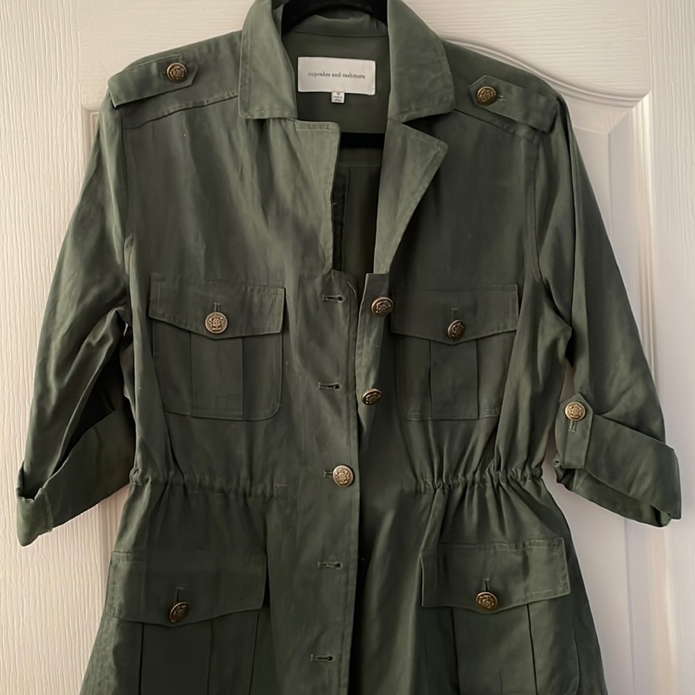 Cupcakes and Cashmere Army Style Jacket